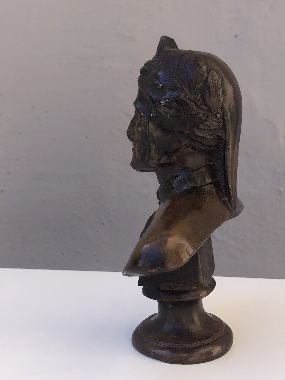Scultura Dante Alighieri in bronzo