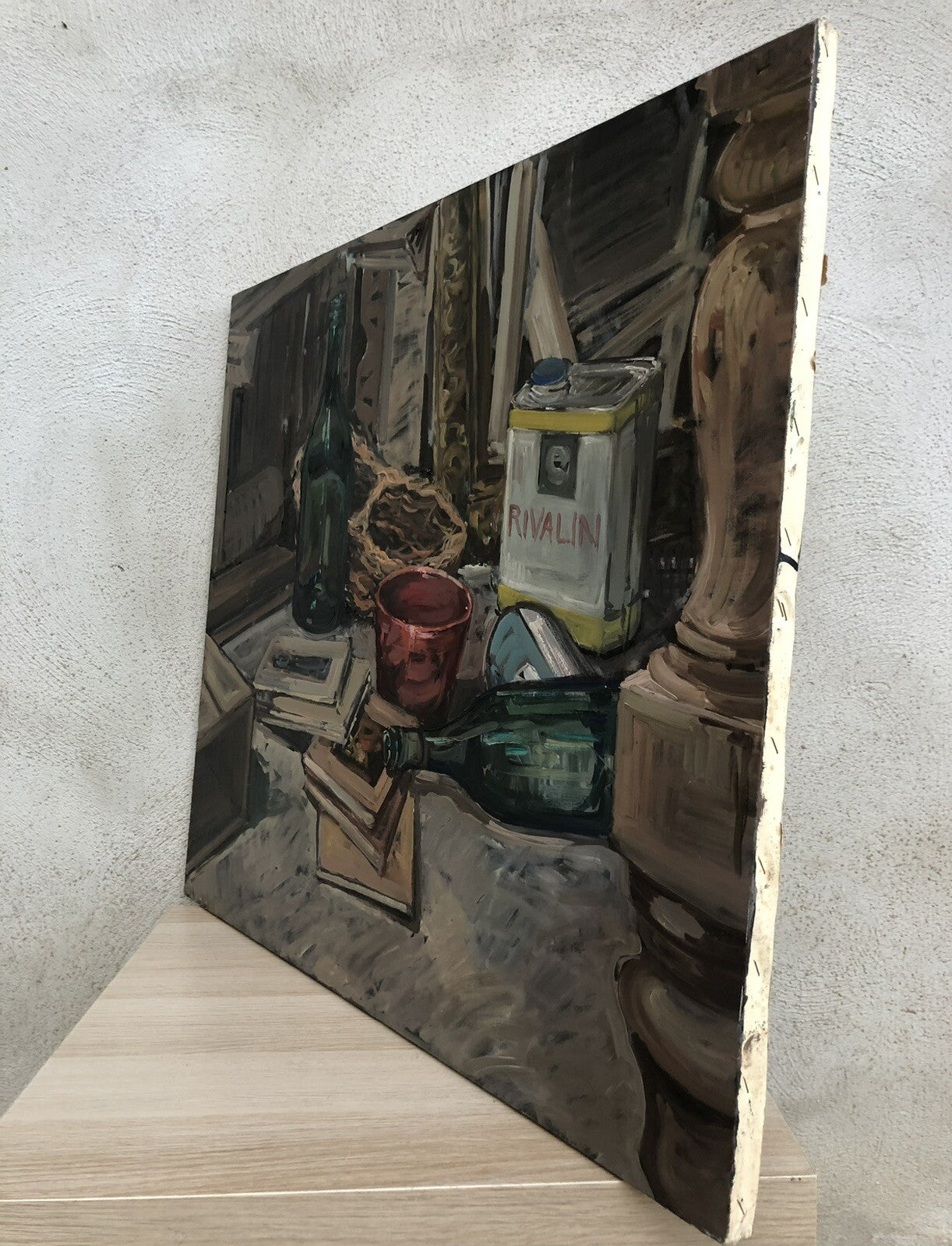Quadro -Natura Morta- dipinto a olio su tela