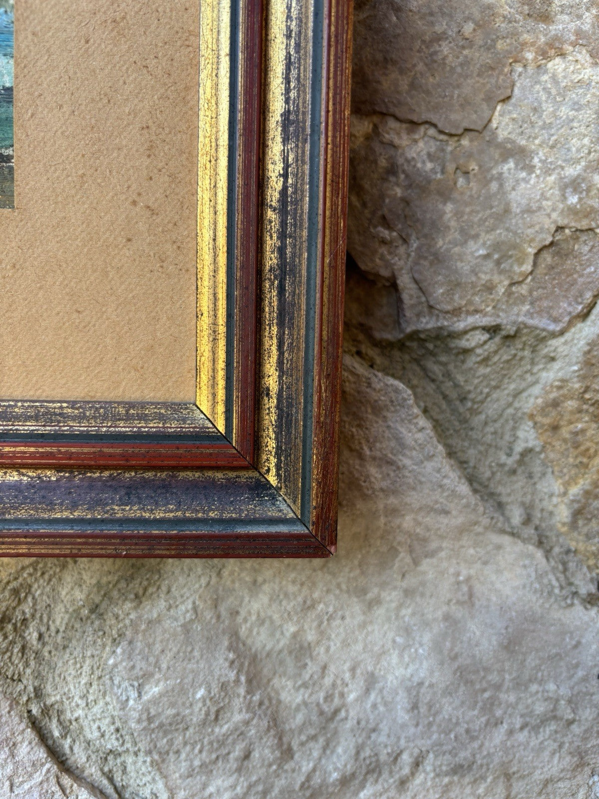 Quadro -Case- Mario Sangiovanni dipinto a olio