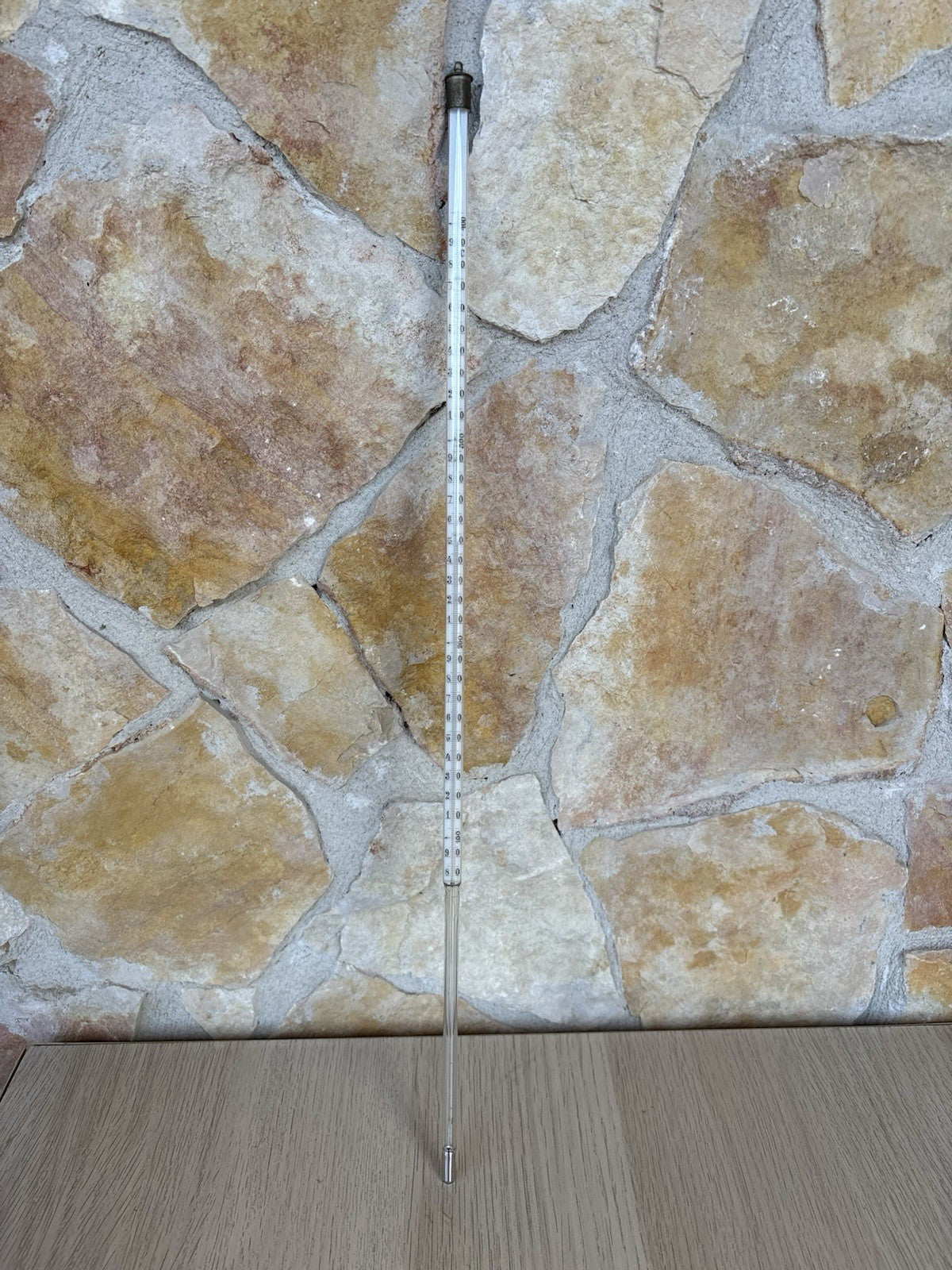 Coppia Di Antichi Termometri Con Custodia