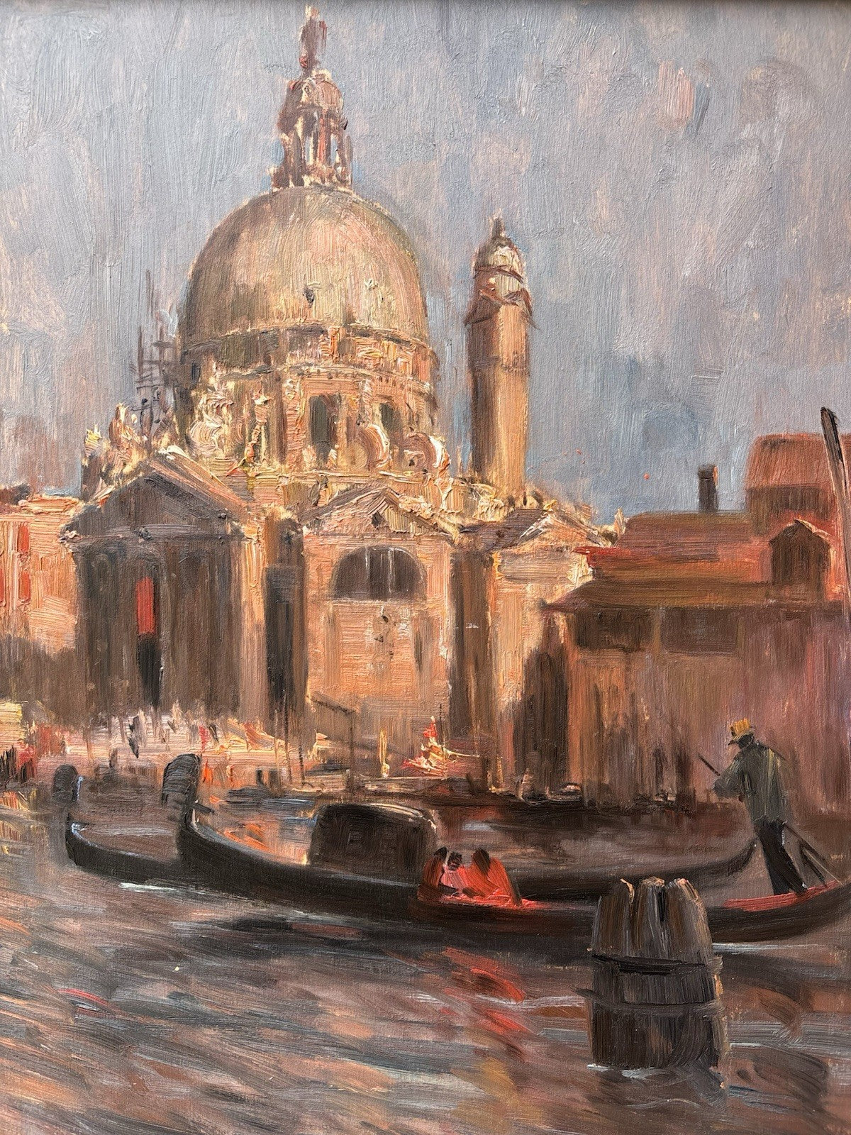 Quadro -Marina Di Venezia- Antonio D’urso- dipinto a olio
