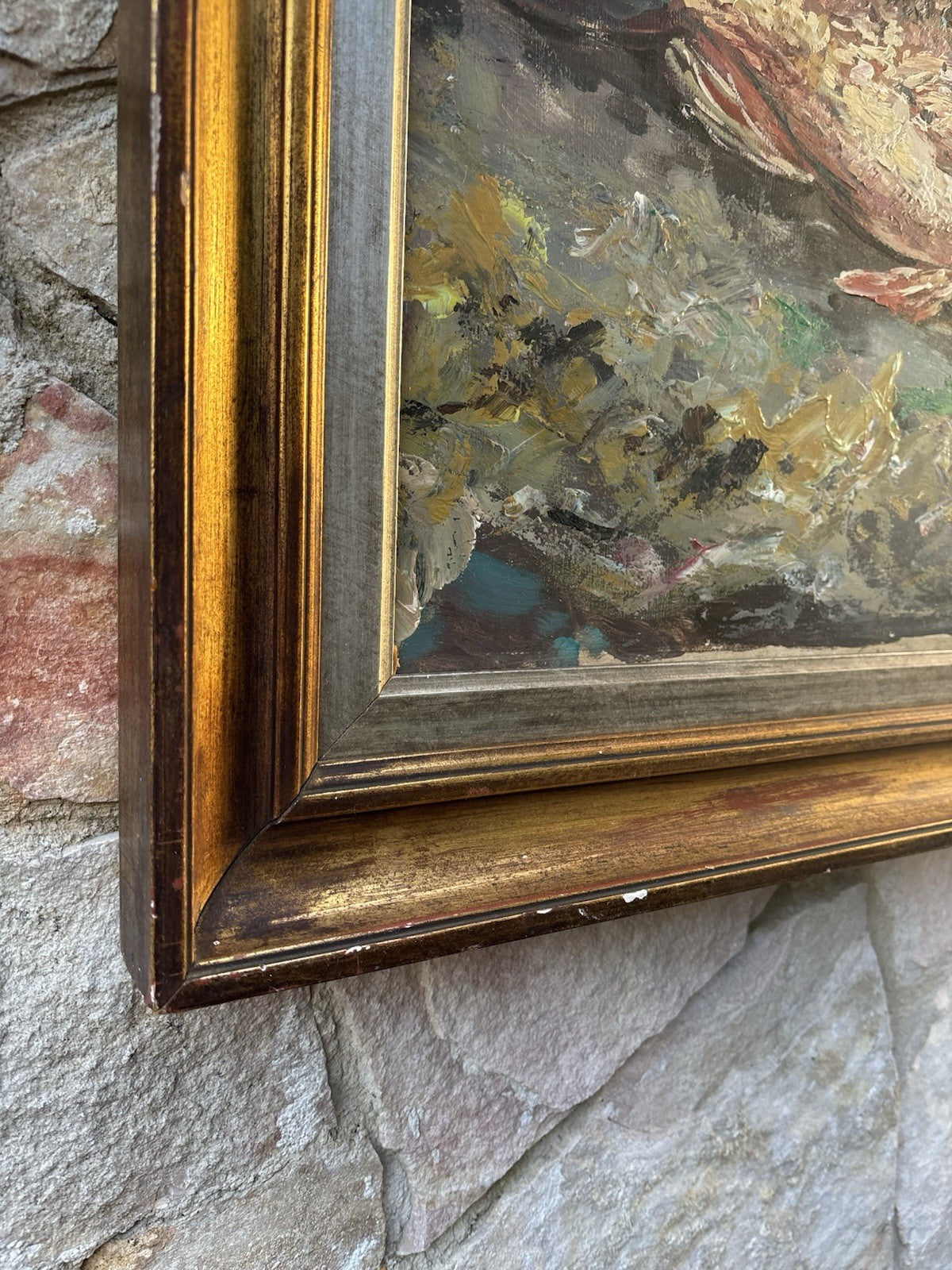 Quadro -Scorfano Rosso- Guido Casciaro dipinto a olio