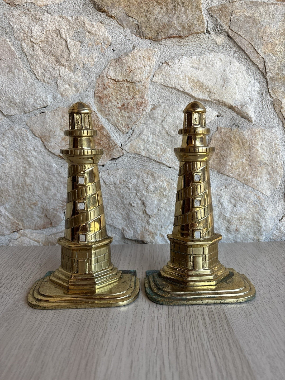 Fermalibri Vintage In Ottone