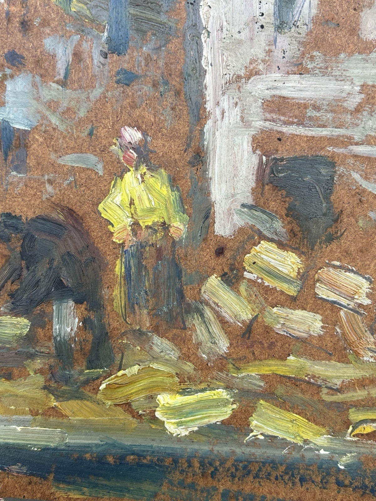 Quadro -Bozzetto- Renato Passaro- dipinto a olio