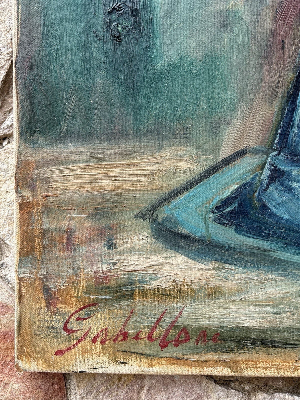 Quadro -Natura Morta- Giuseppe Gabellone- dipinto a olio su tela
