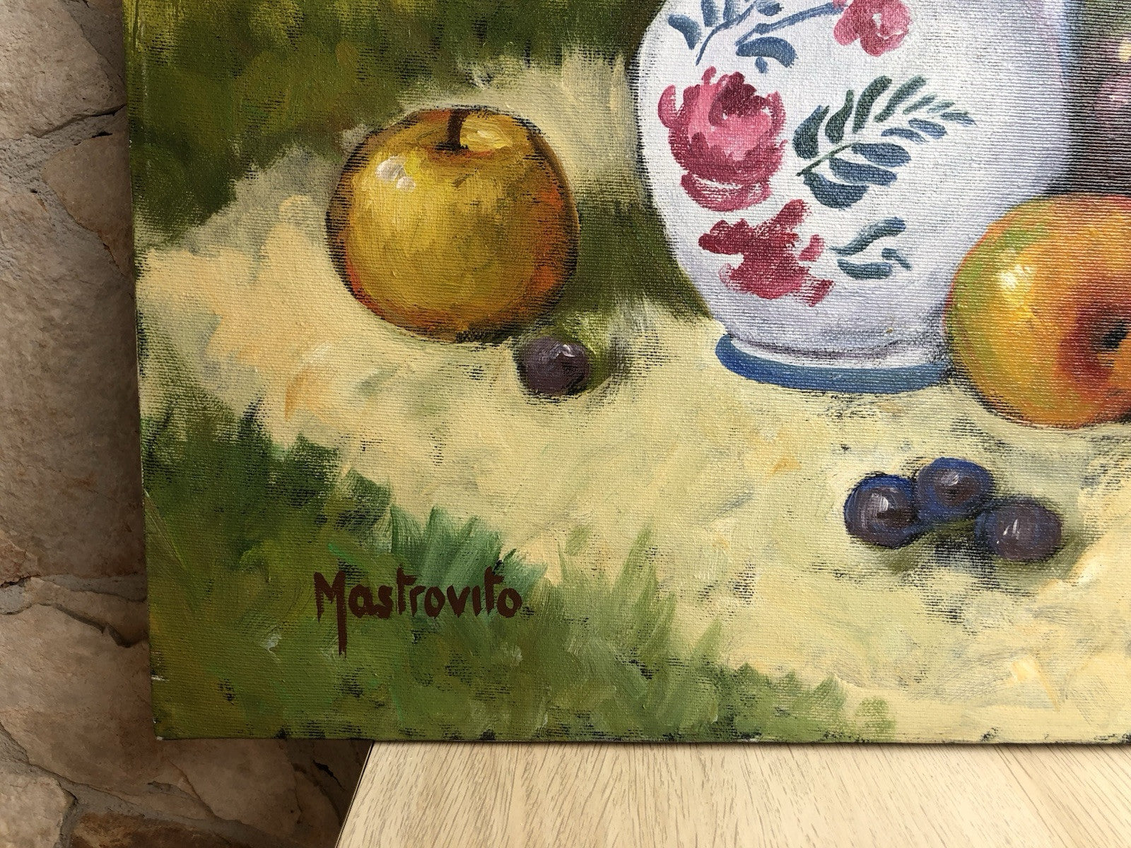 Quadro -Natura Morta- dipinto a olio su tela