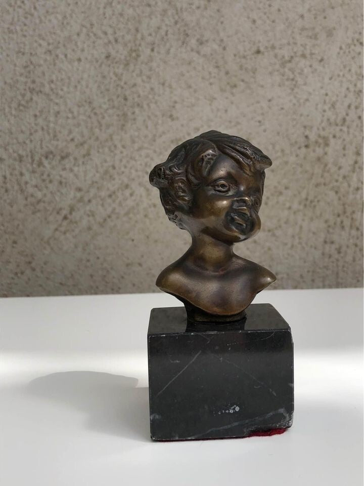 Piccola scultura vintage in bronzo