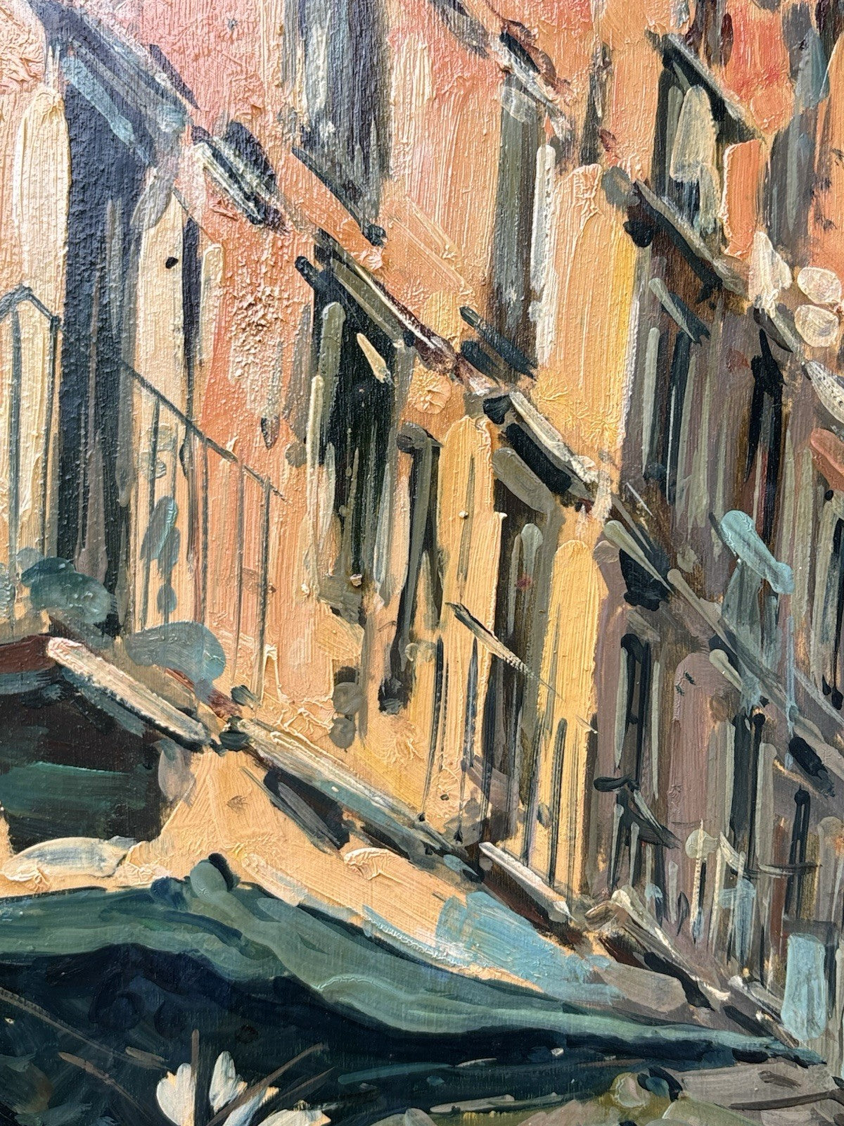 Quadro -Mercato Napoli- Vincenzo Aprile dipinto a olio