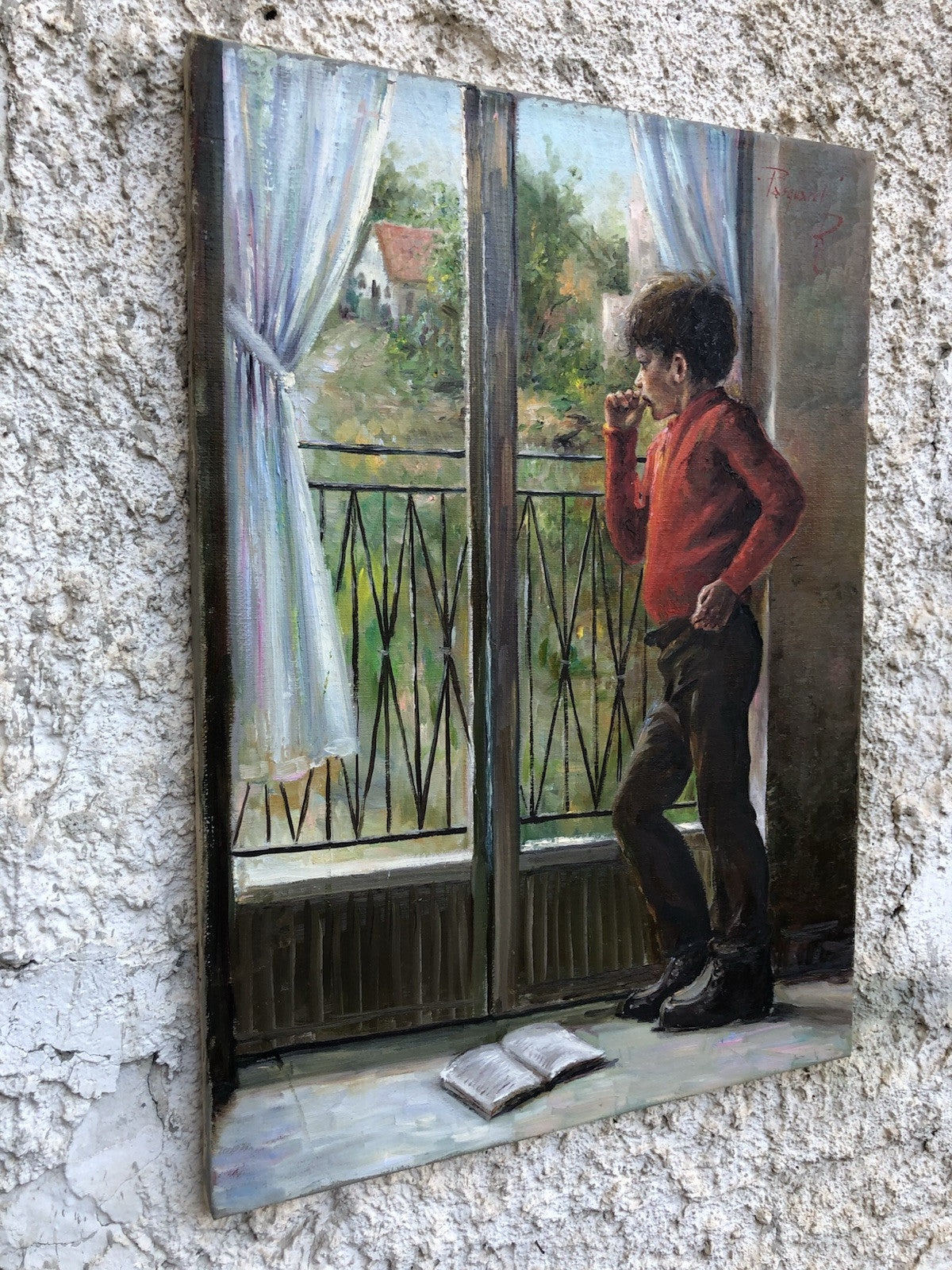 Quadro -Sogni Di Libertà- dipinto a olio su tela