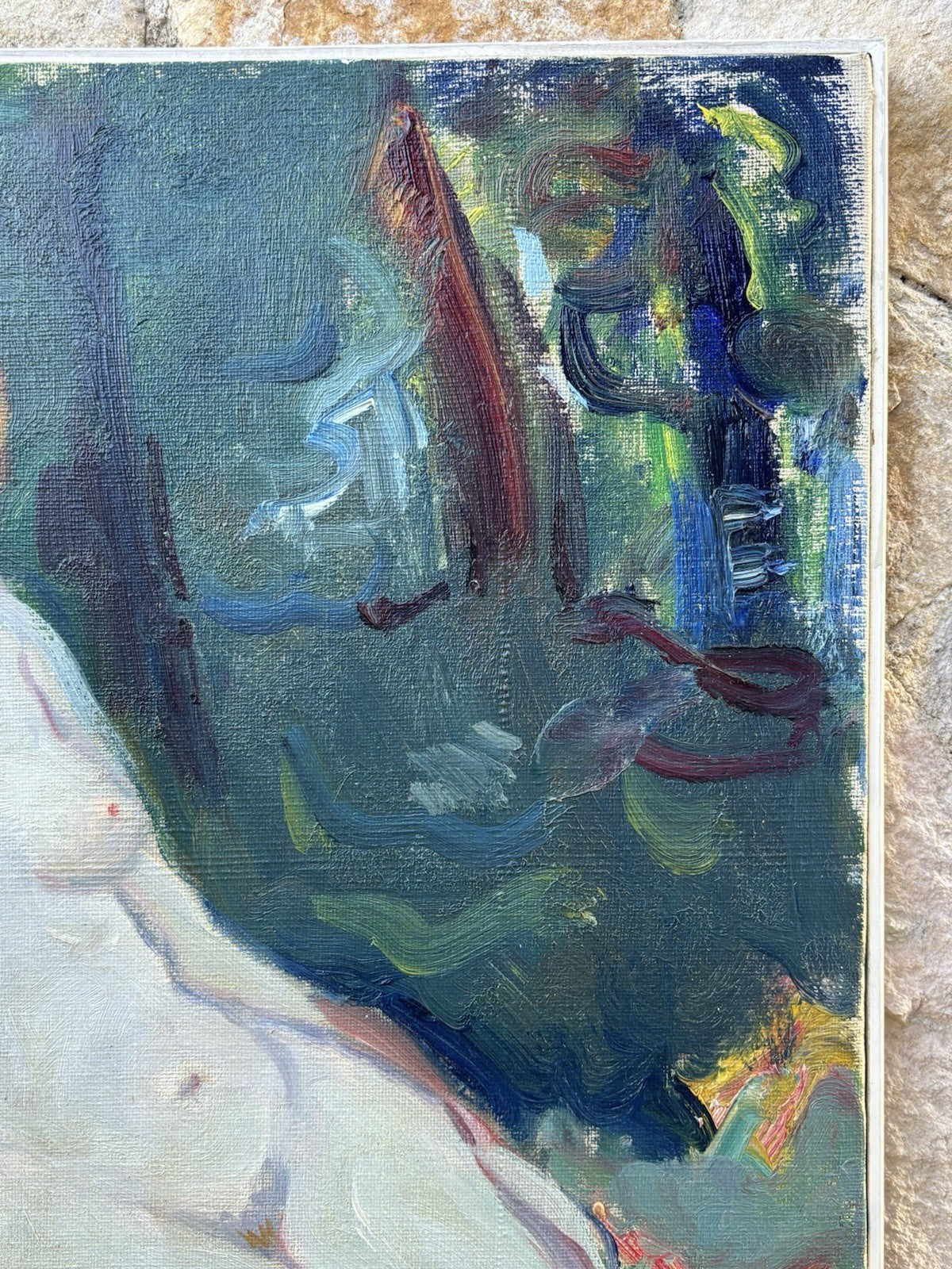 Quadro -Nudo Artistico- Errico Placido dipinto a olio su tela