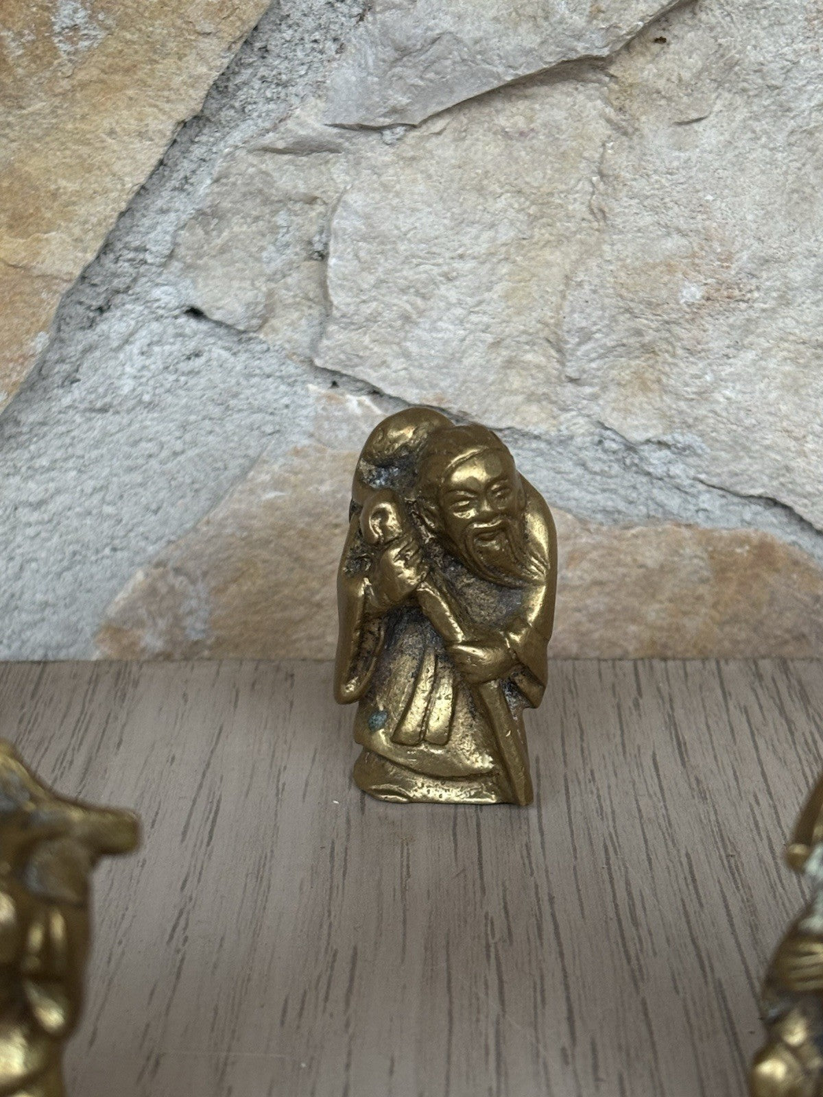 Sculture In Miniatura “ Divinità E Buddha” In Ottone