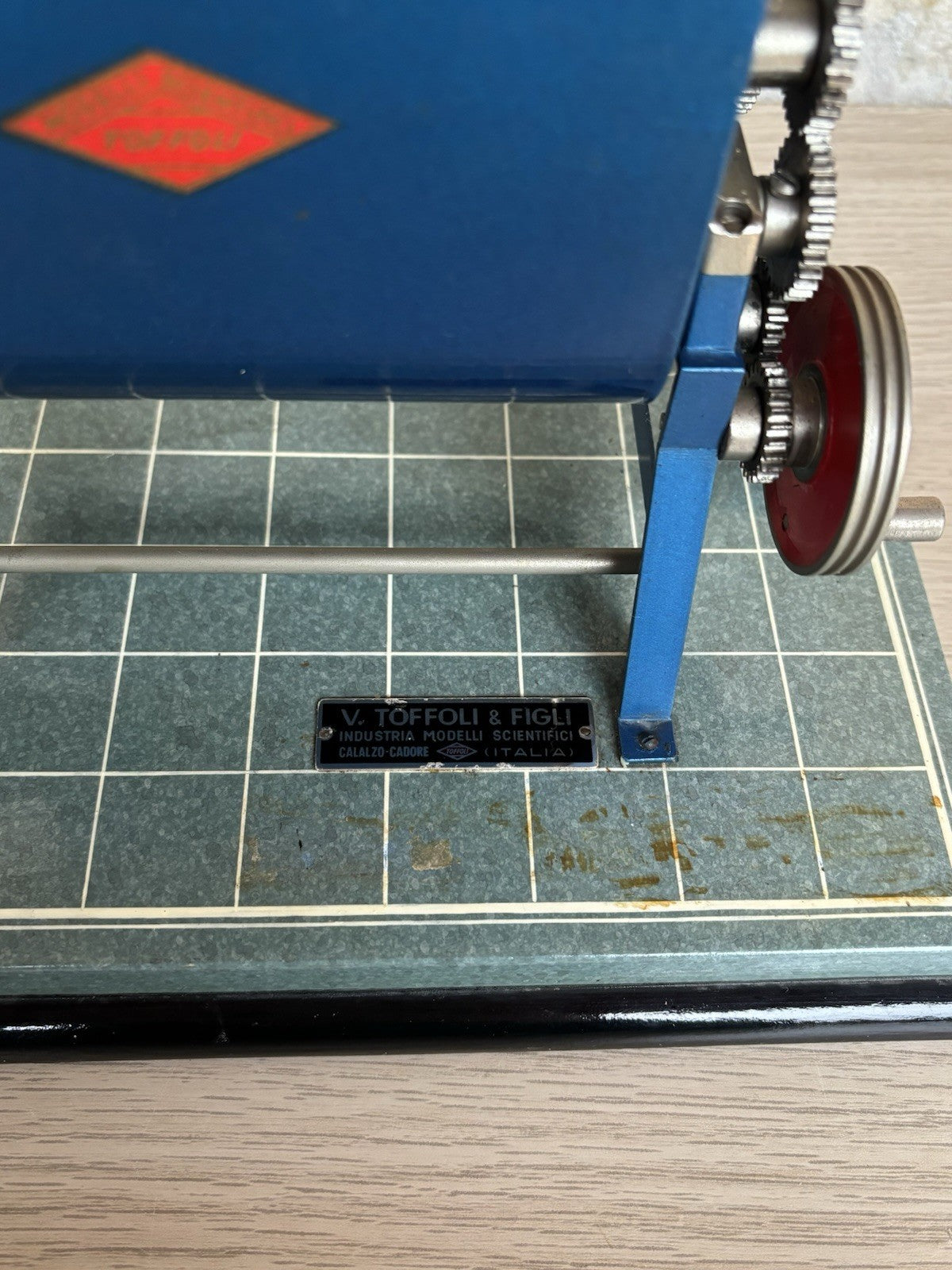 Modellino ad uso didattico vintage  V.Toffoli & Figli