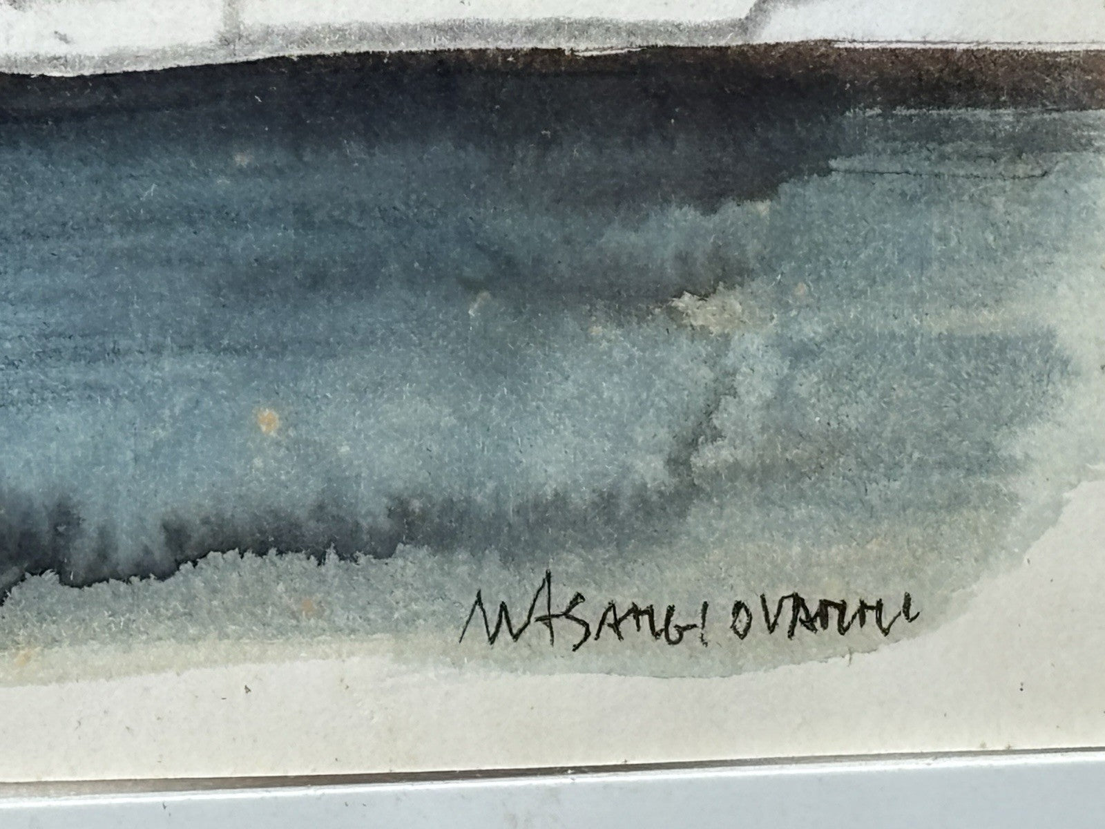 Coppia di quadri -Paesaggi- Mario Sangiovanni realizzati a tecnica mista