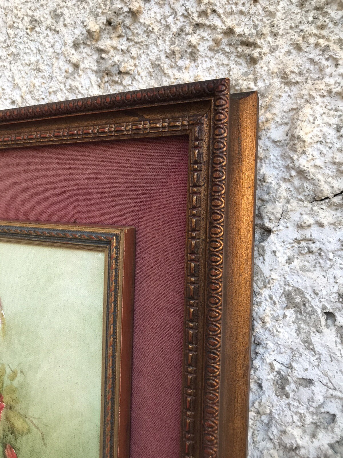 QUADRO VINTAGE - NATURA MORTA- DIPINTO A OLIO SU TELA