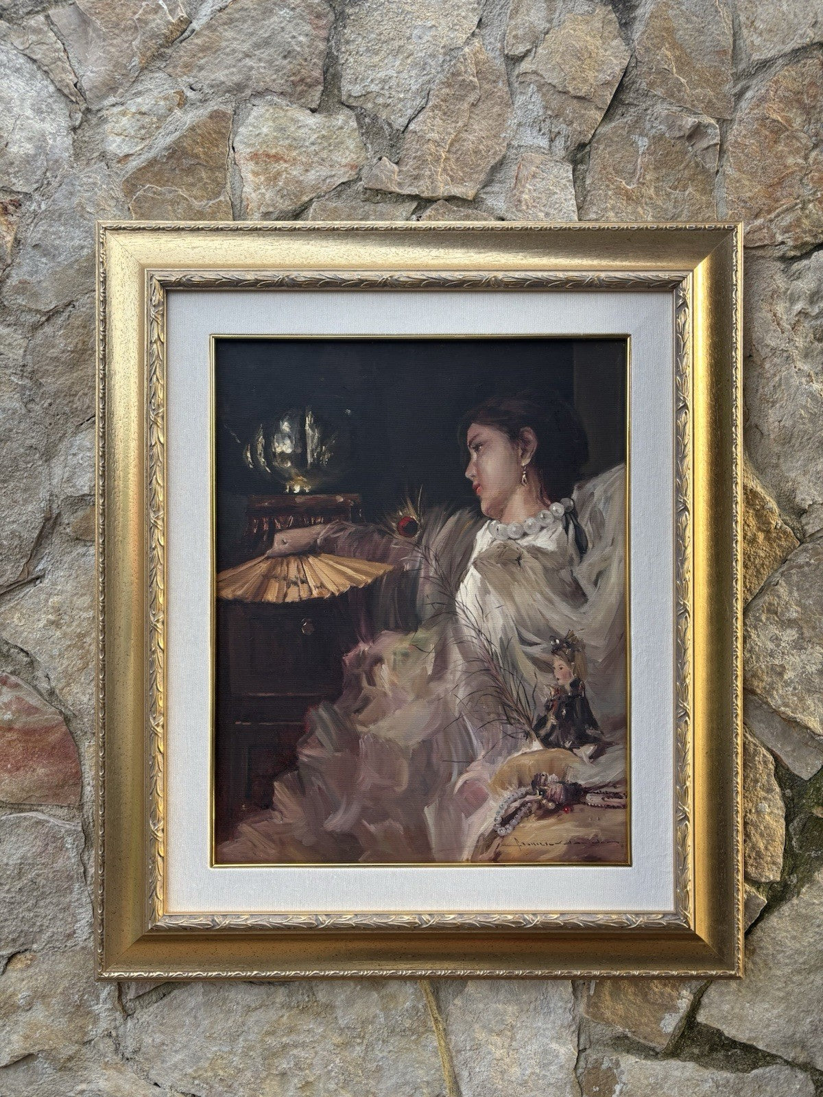 Quadro -Ricordi- Francesco Davide dipinto a olio su tela