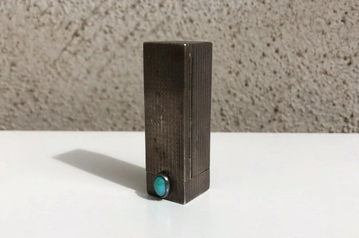 Portarossetto vintage in argento 800