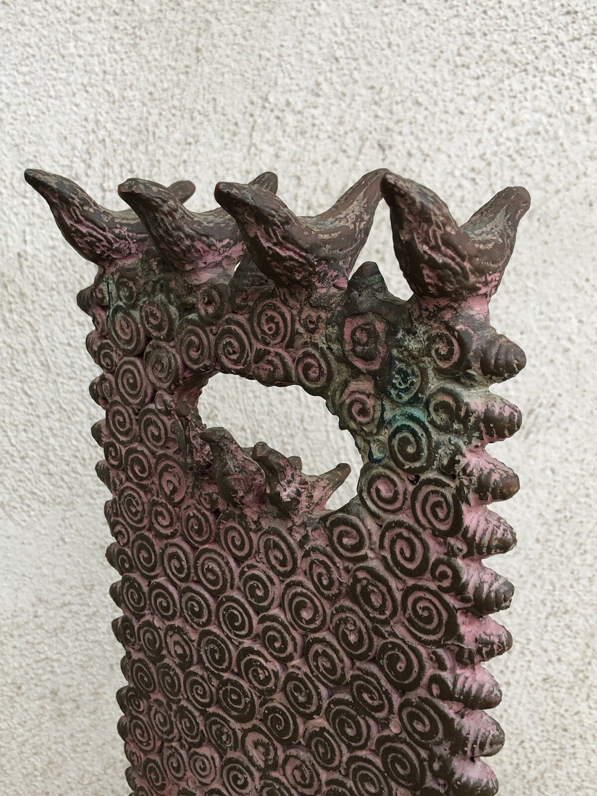 Scultura Vintage In Bronzo Raffaele Spizzico