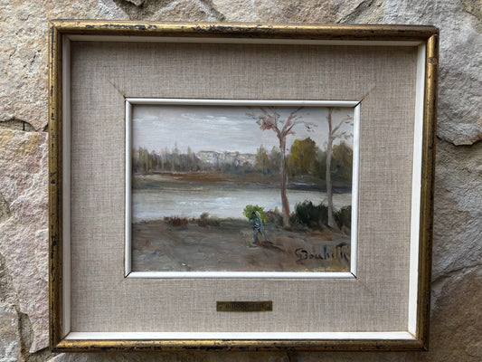 Quadro -Paesaggio- Gaetano Bocchetti dipinto a olio