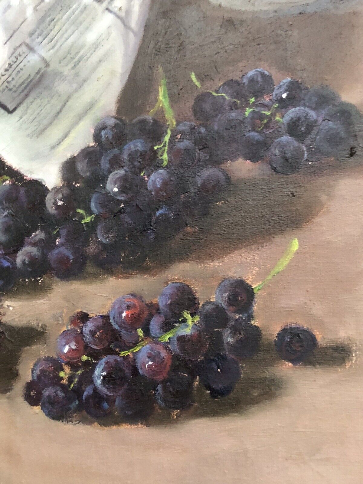 Quadro vintage -Natura Morta- dipinto a olio su tela