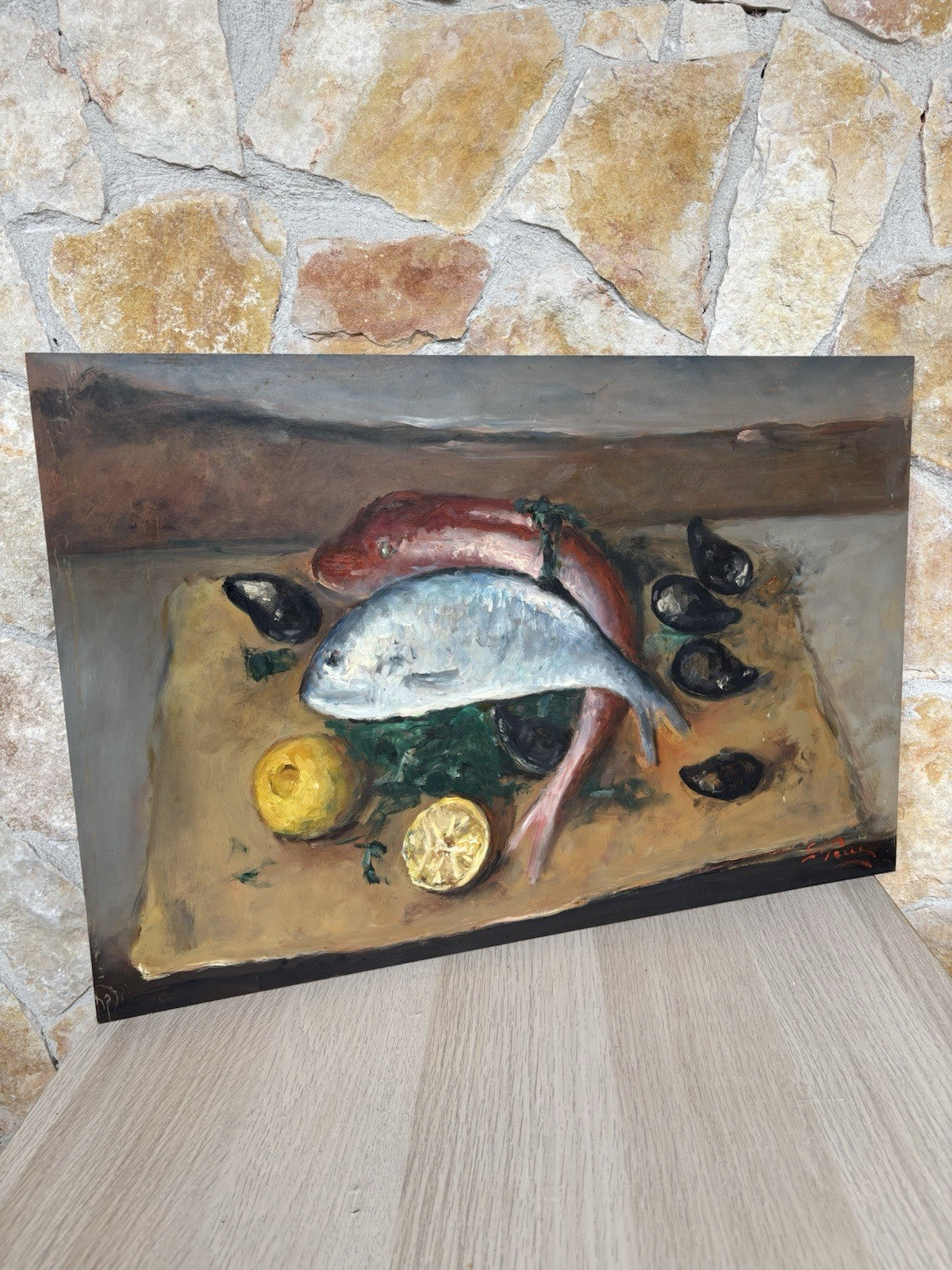 Quadro -Natura Morta- Giovanni Pane dipinto a olio