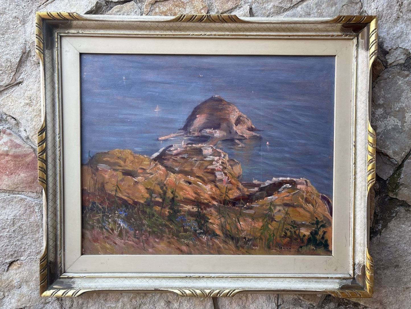 Quadro -Sant’Angelo D’Ischia- Antonio D’urso-dipinto a olio