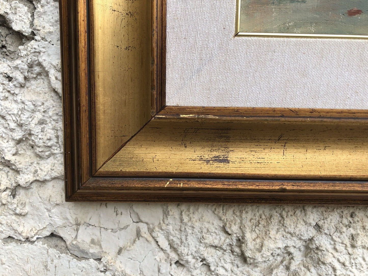 Quadro -Barche A Riposo- dipinto a olio su tela