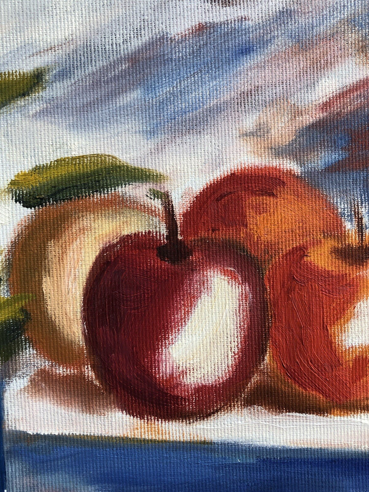 Quadro vintage -Natura Morta- dipinto a olio su tela