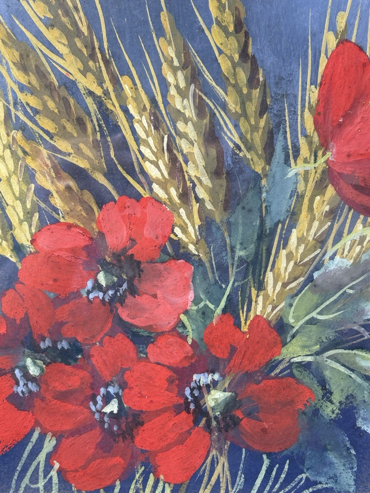 Quadro -Fiori- Federico De Curtis dipinto a tecnica mista