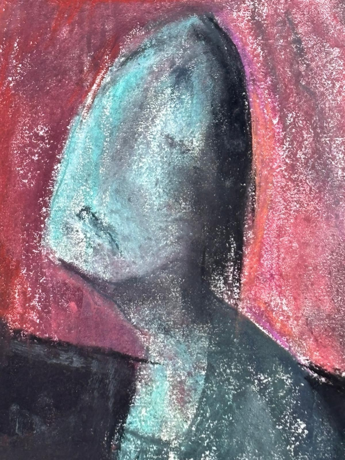 Quadro-Figura Astratta- Mario Sangiovanni tecnica mista