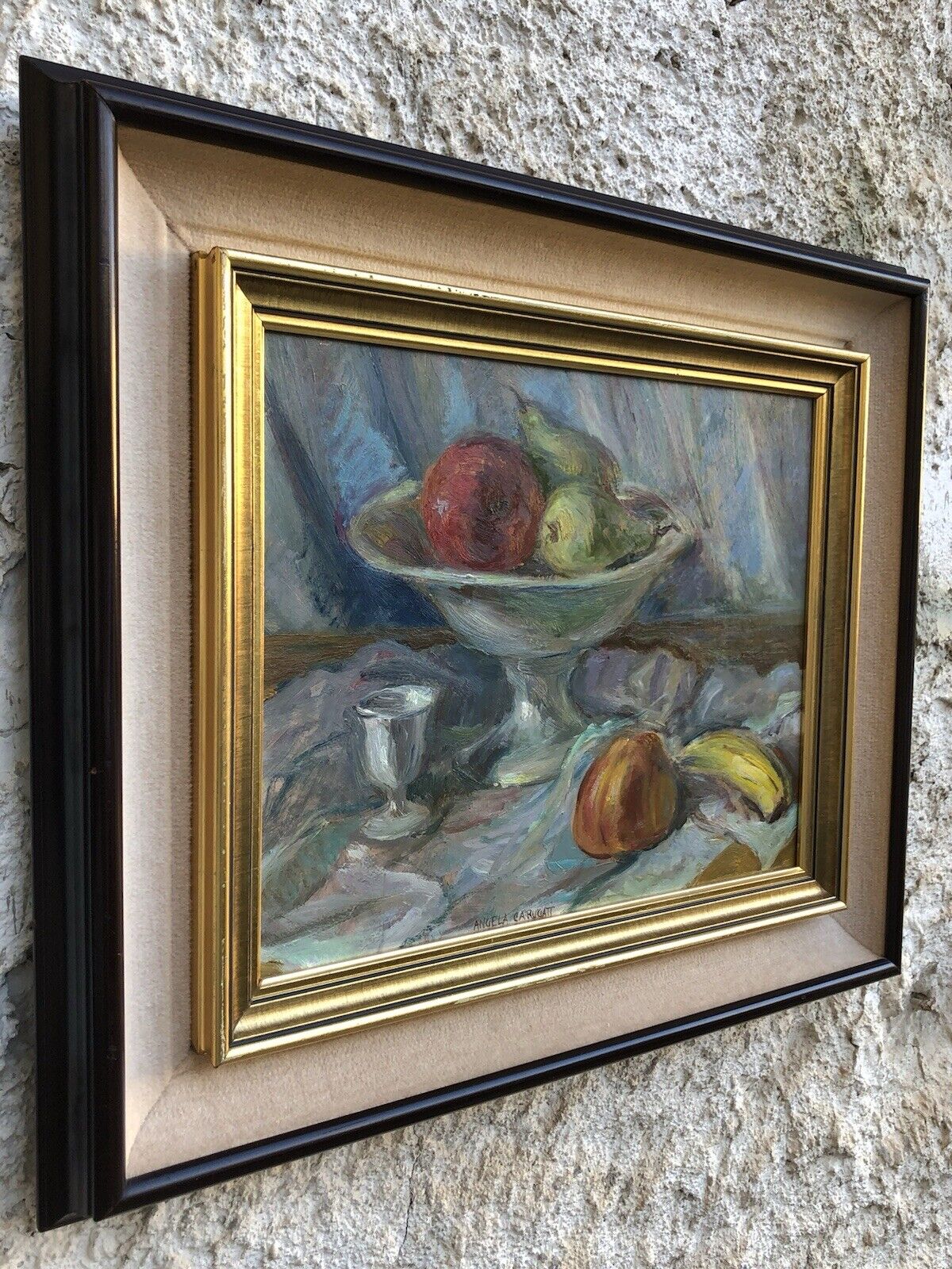Quadro -Natura Morta- Angela Carugati dipinto a olio