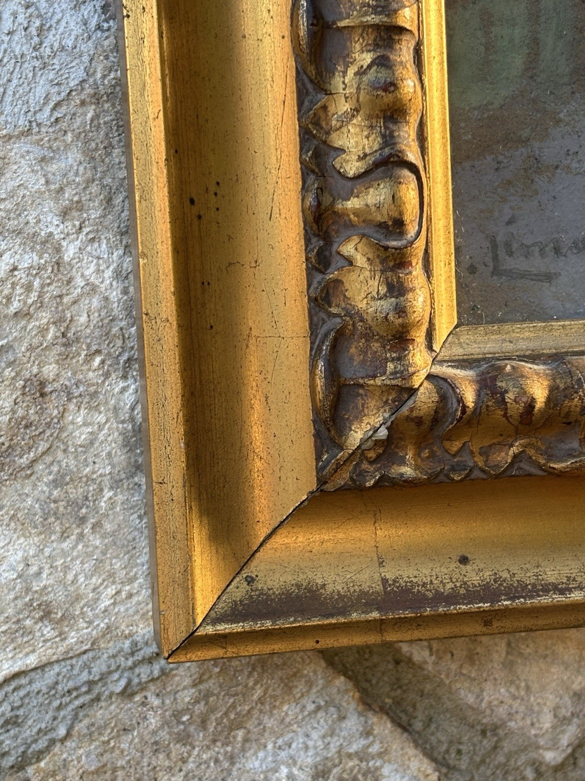 Quadro -Paesaggio- Raffaele Limauro realizzato a pastello