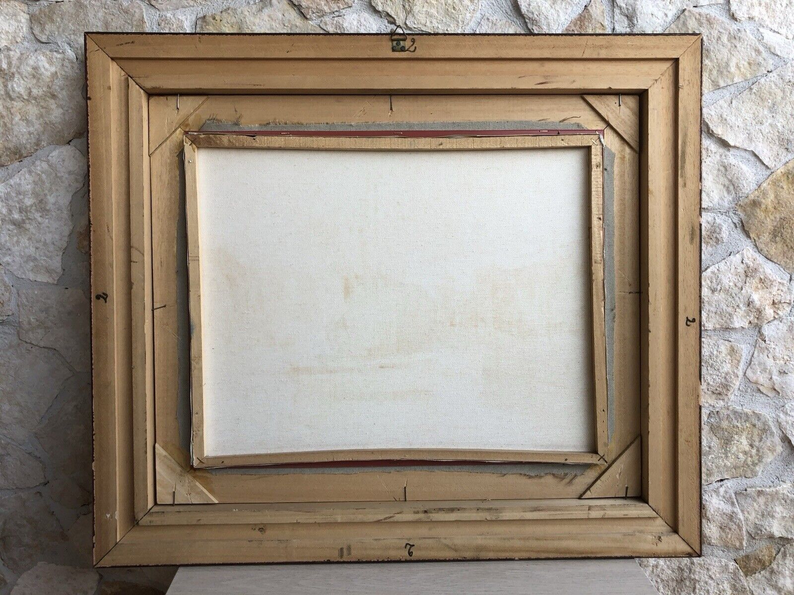 Quadro -Barche All’Ormeggio- dipinto a olio su tela