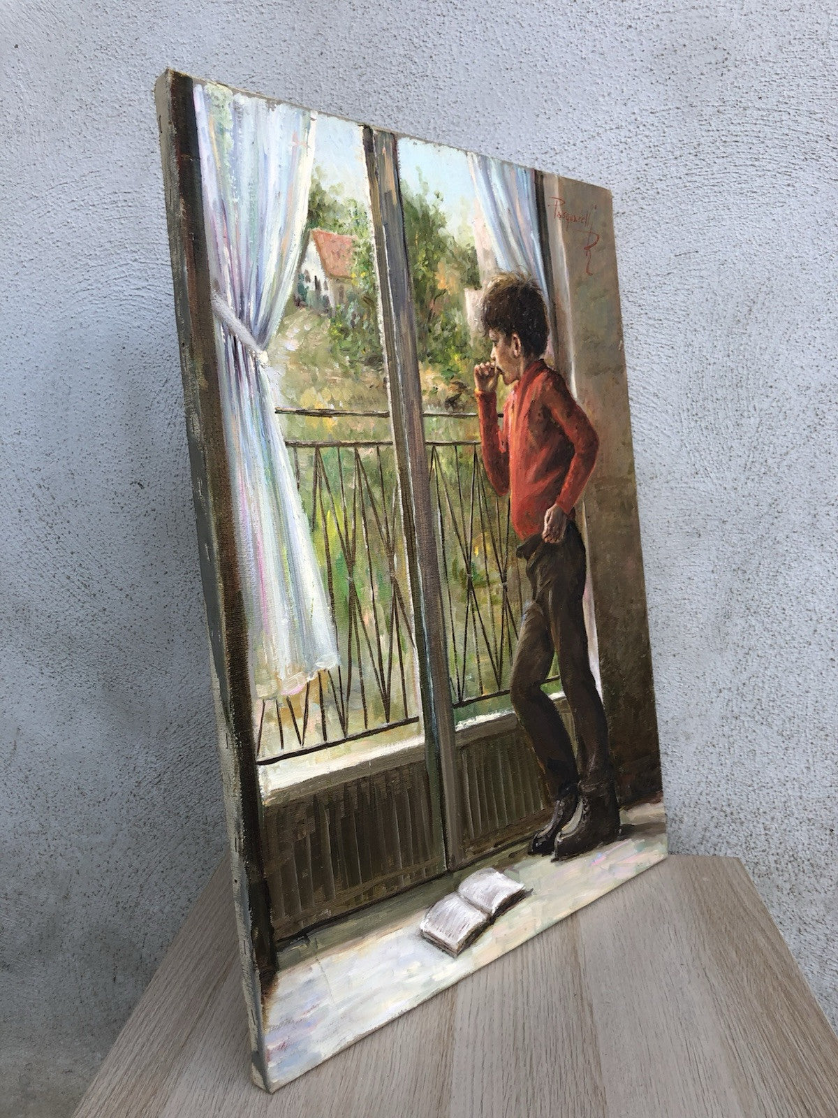 Quadro -Sogni Di Libertà- dipinto a olio su tela
