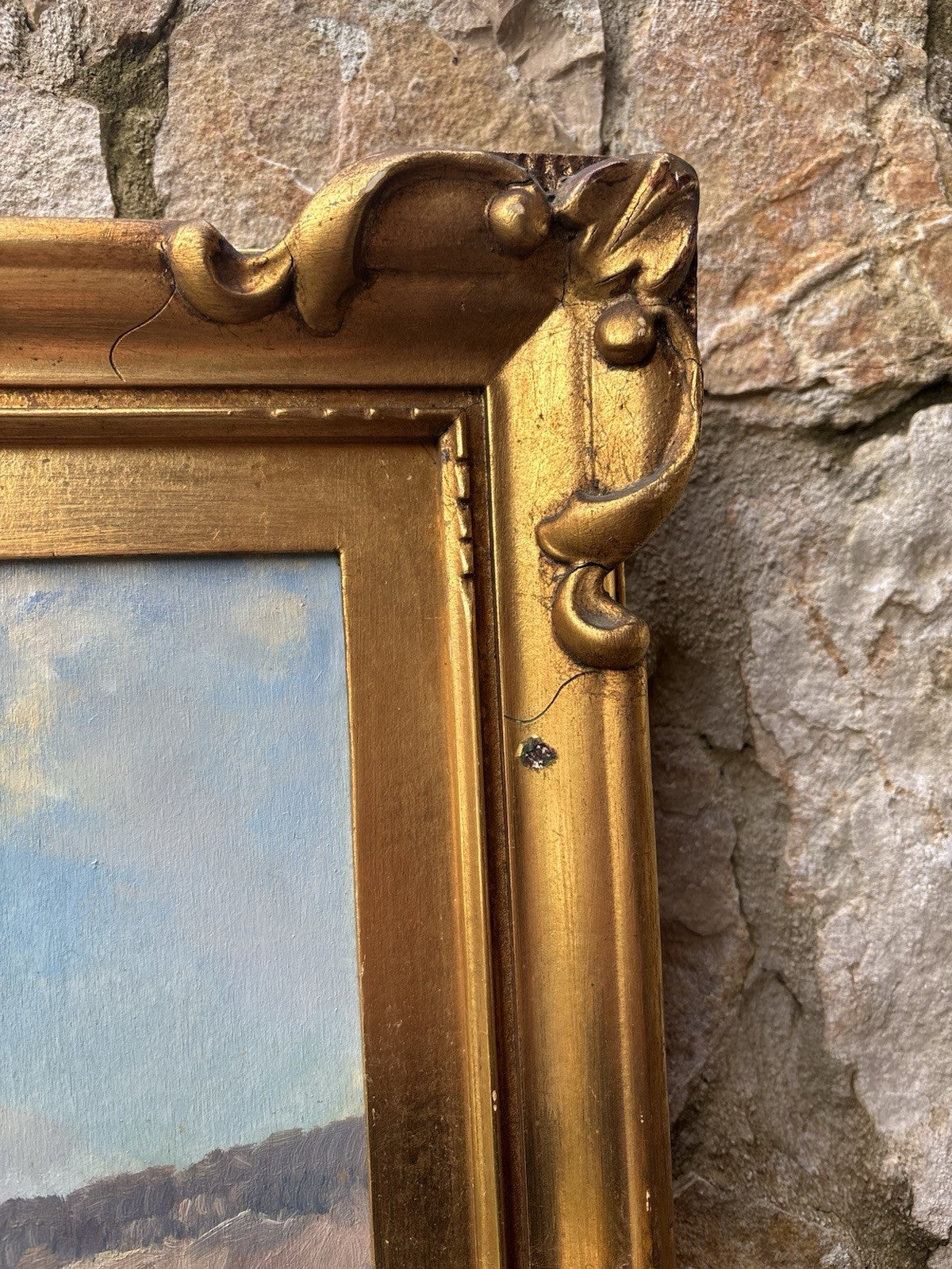 Quadro -Paesaggio- Mario Maresca Serra dipinto a olio