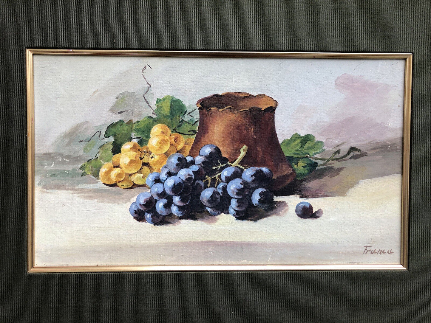 Coppia di quadri -Natura Morta- dipinti a olio