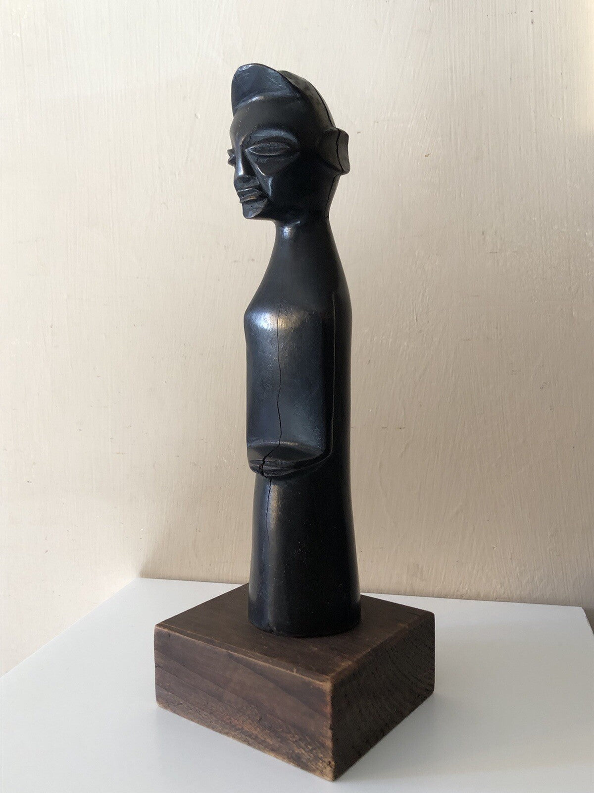 Scultura africana Lobi in legno Vintage