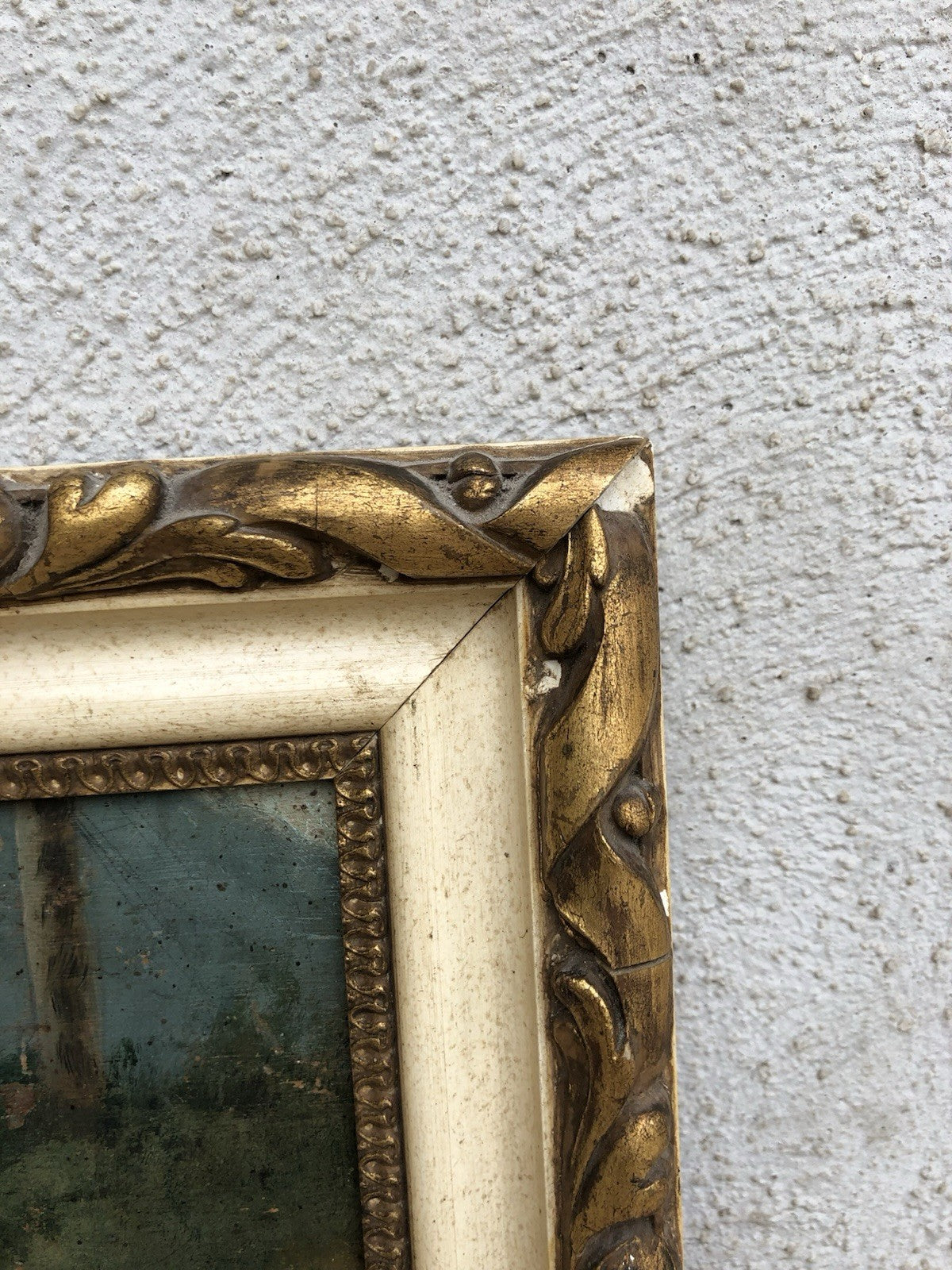 Quadro antico -Cani Da Caccia- dipinto a olio su tavola
