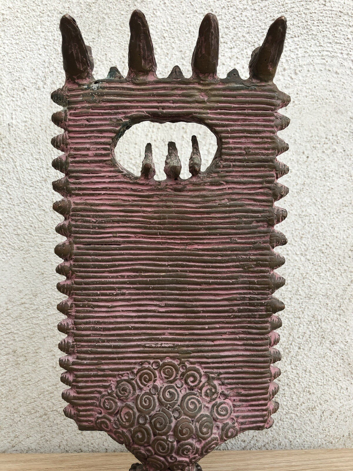 Scultura Vintage In Bronzo Raffaele Spizzico