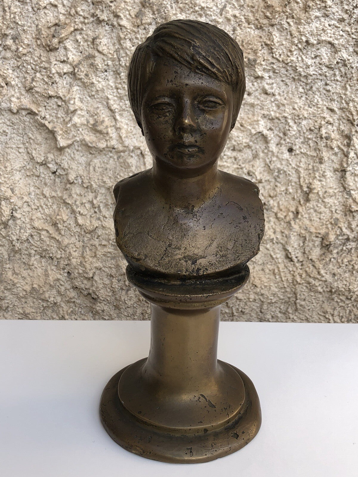 Scultura vintage in bronzo -A. Di Lucca 1/26