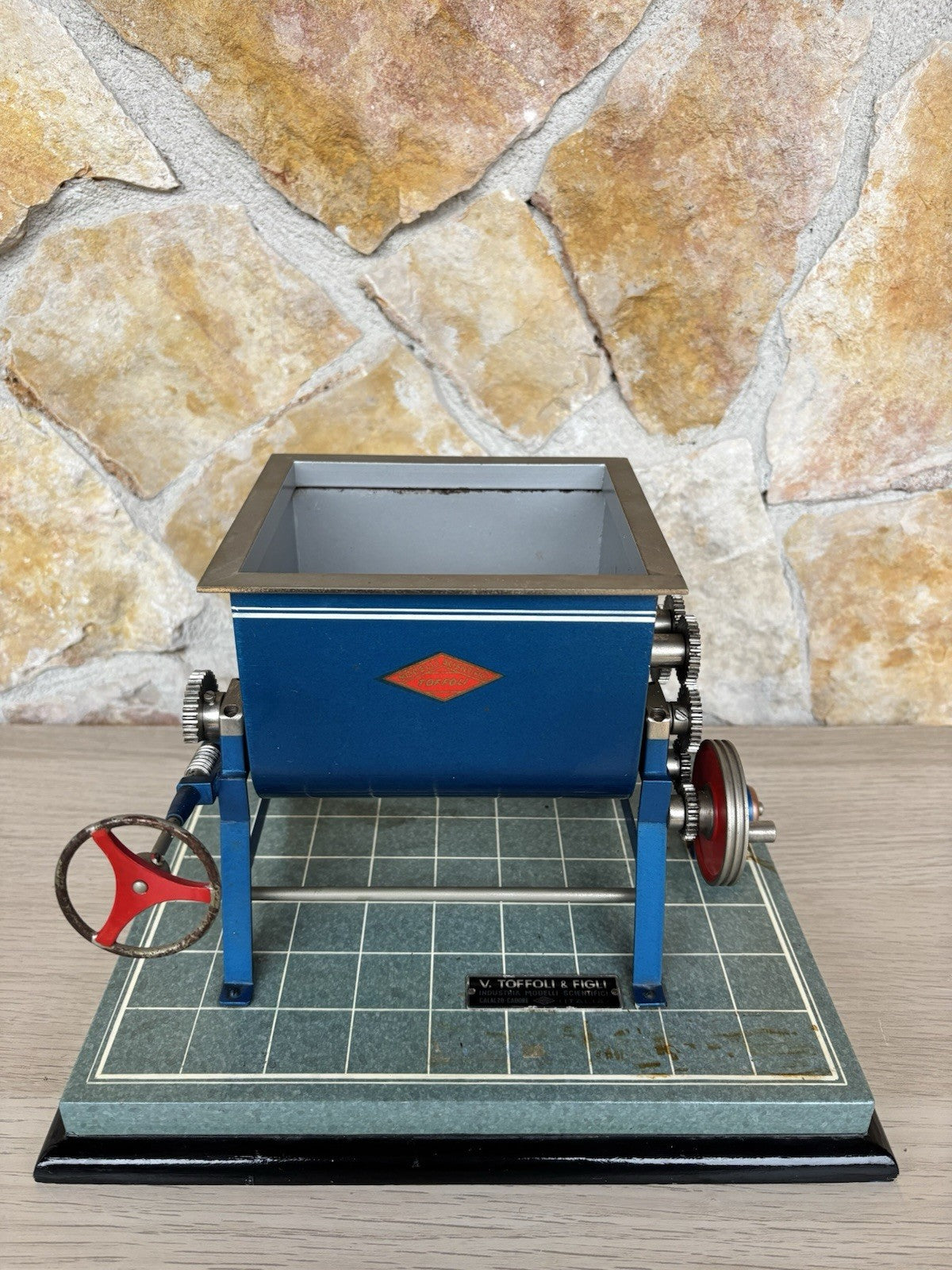 Modellino ad uso didattico vintage  V.Toffoli & Figli