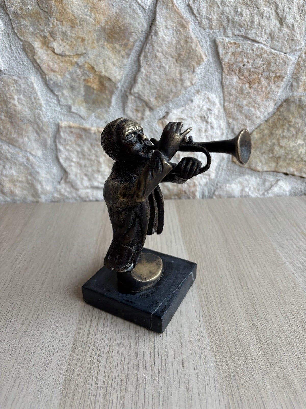 Sculture In Bronzo Vintage “Musicisti”