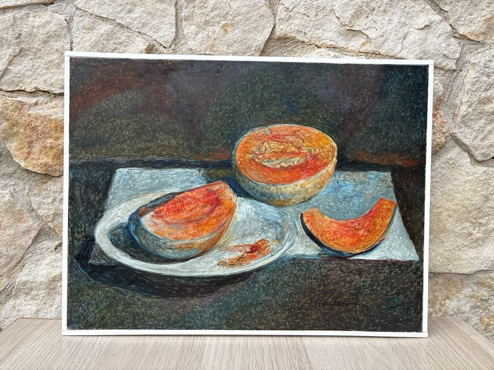 Quadro -Natura Morta- Achille Capaldo- dipinto a olio su tela