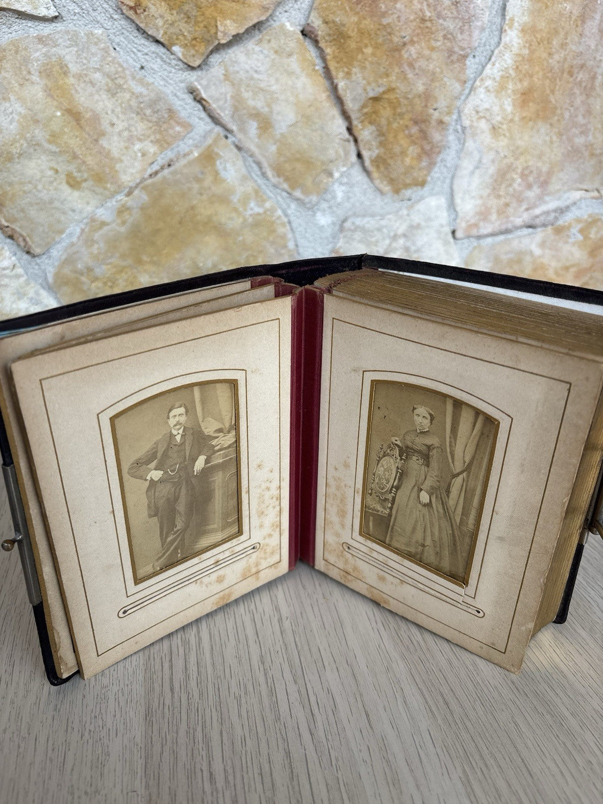 Album Con Foto D’epoca Stile Vittoriano