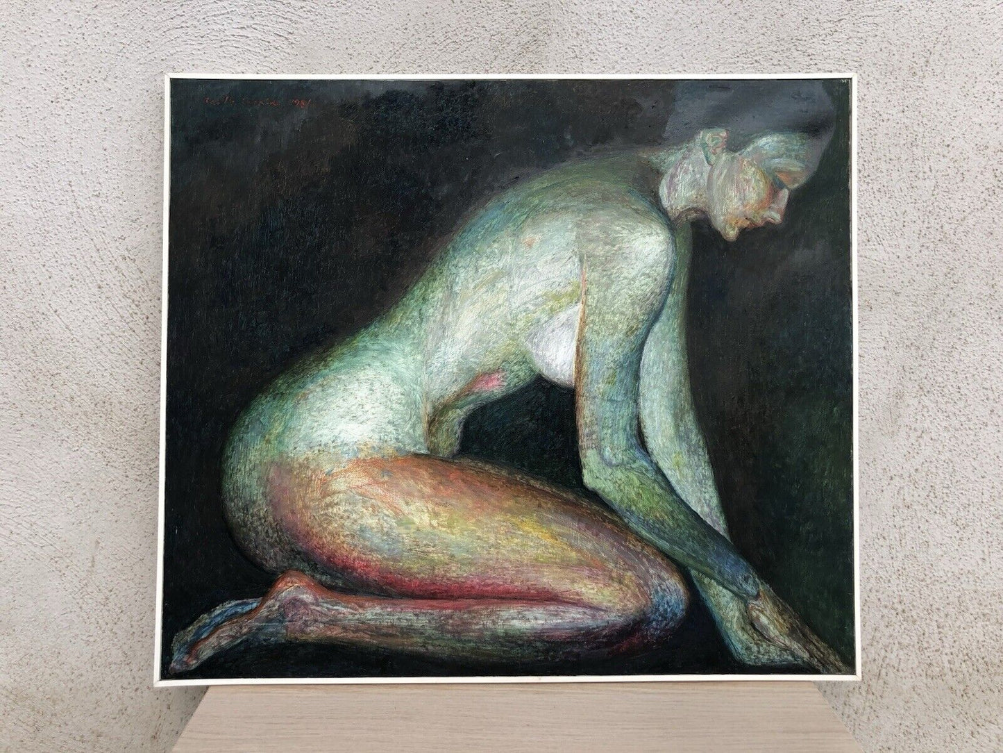 Quadro -Nudo Artistico- dipinto a olio su tela