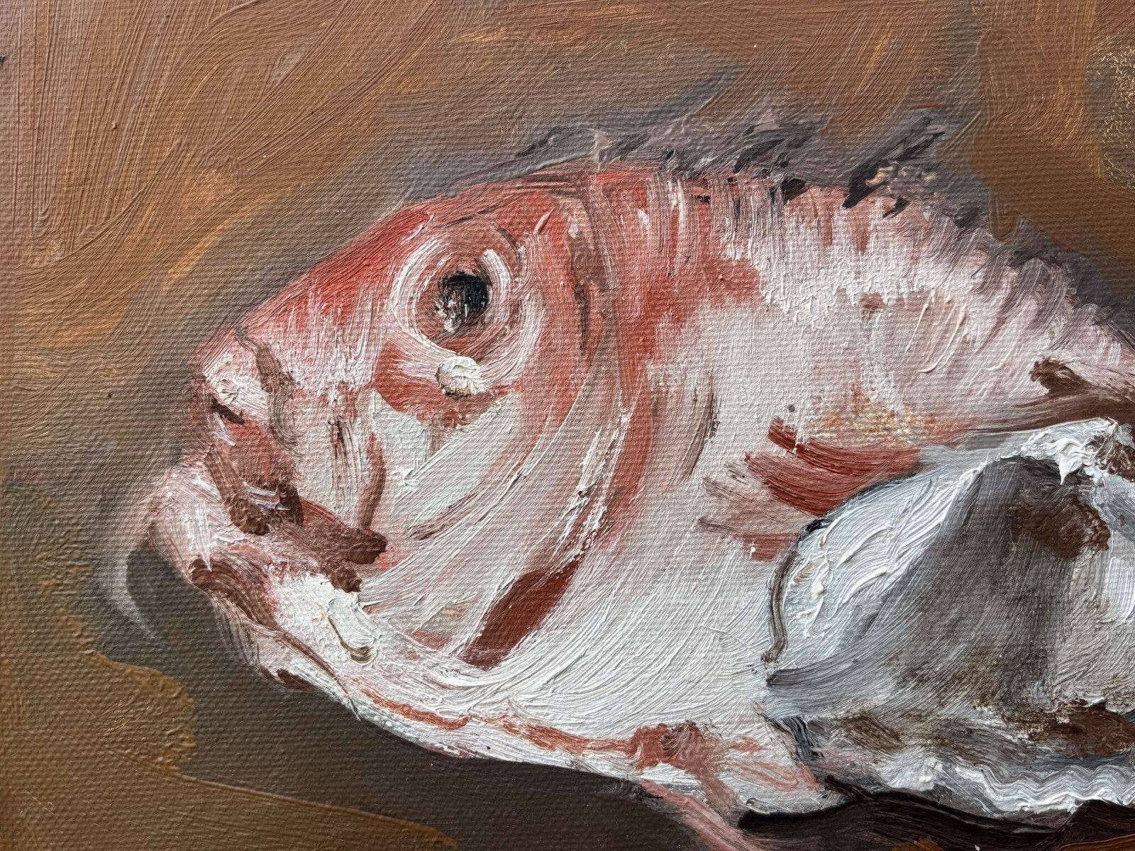 Quadro -Natura Morta- Augusto Orange De Rose dipinto a olio su tela