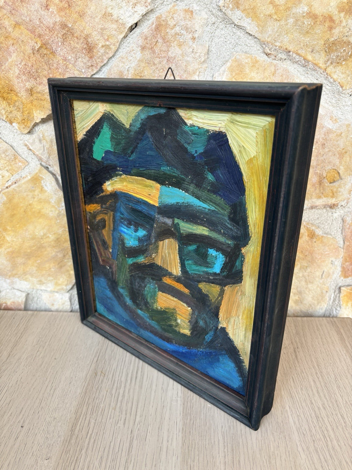 Quadro -figura- Mario Sangiovanni dipinto a olio su tavoletta