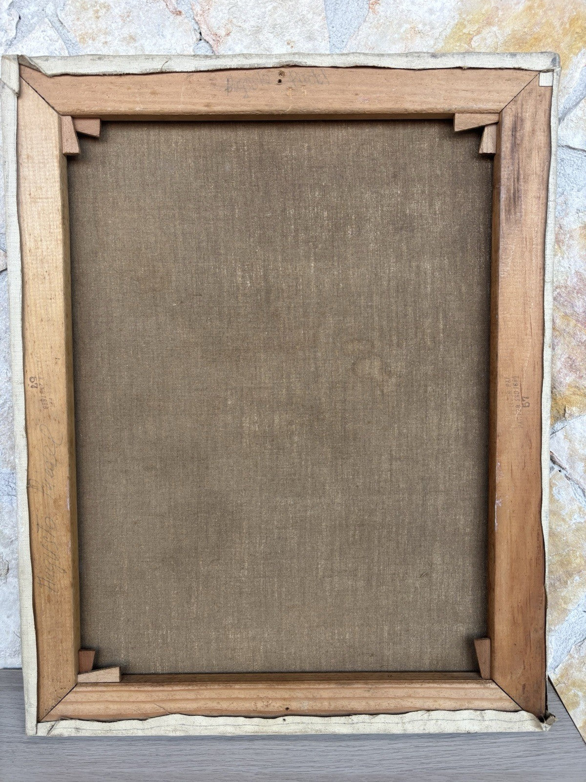 Quadro antico -Ritratto- dipinto a olio su tela