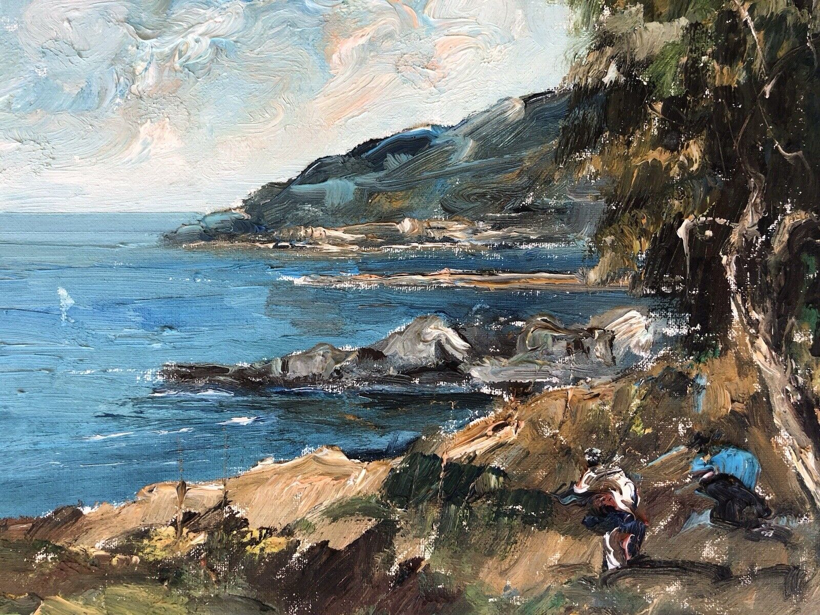 Quadro -Paesaggio Panoramico- dipinto a olio