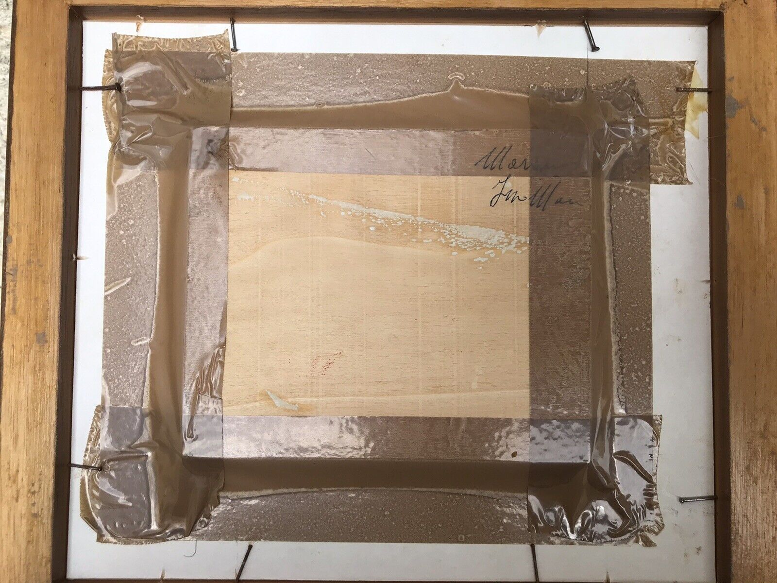 QUADRO VINTAGE DIPINTO A OLIO SU TAVOLETTA