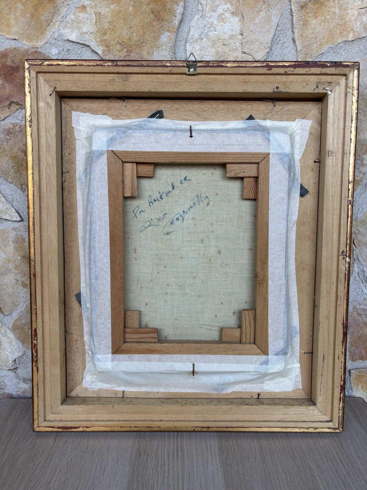 Quadro -Carrozzella- Ciro Canzanella dipinto a olio su tela